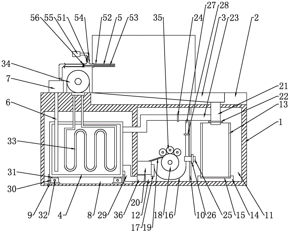 一种生产螺杆压缩机配件机床用冷却装置的制作方法