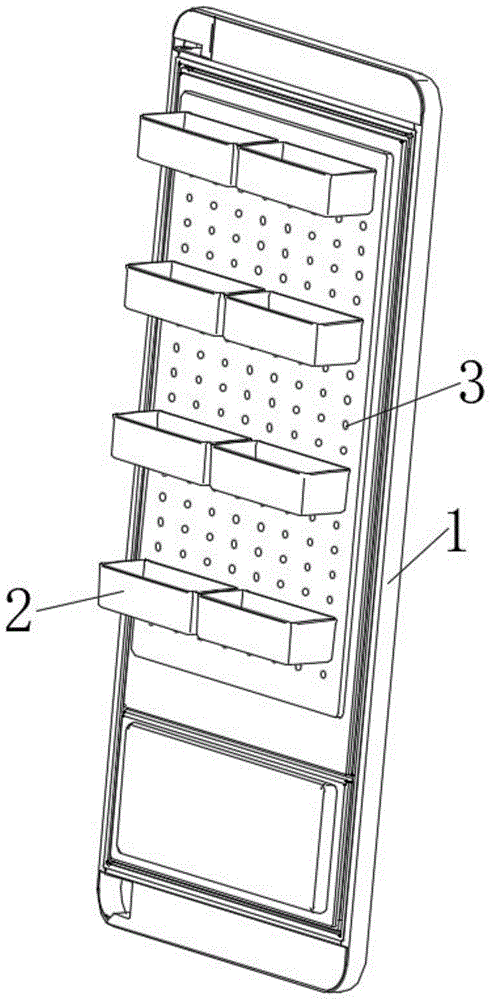 冰箱悬挂式瓶框安装结构及冰箱的制作方法