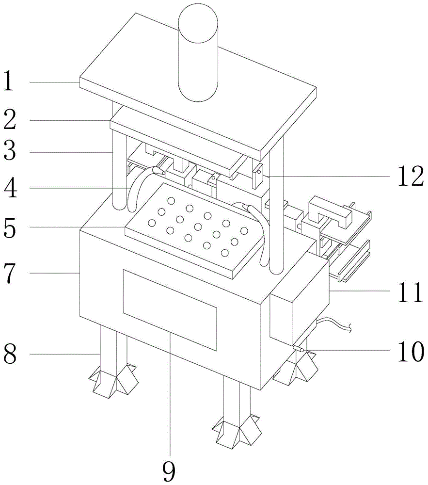 一种可变冲压形状的快速冲压模具的制作方法