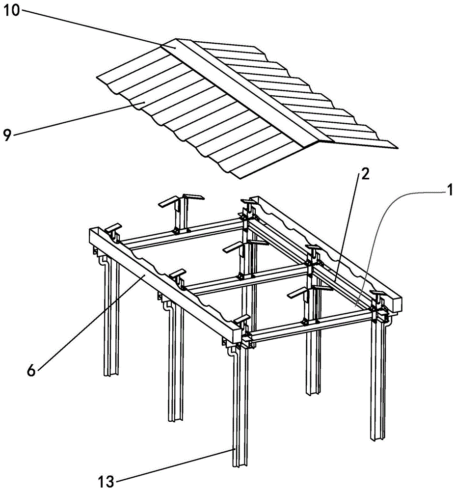 一种基于装配式钢结构梁柱节点的轻钢棚的制作方法