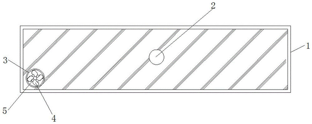 一种可通风换气的台阶用木板的制作方法