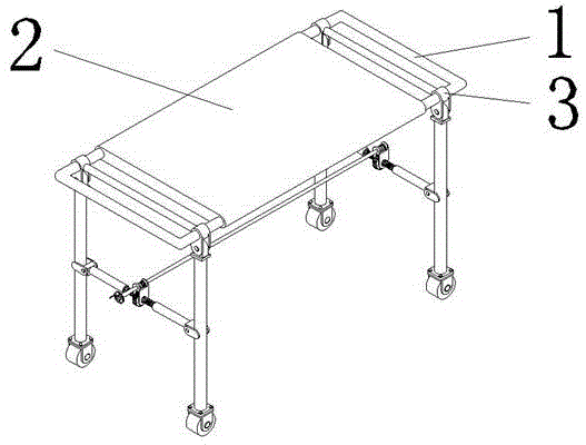 一种医疗转移床的制作方法