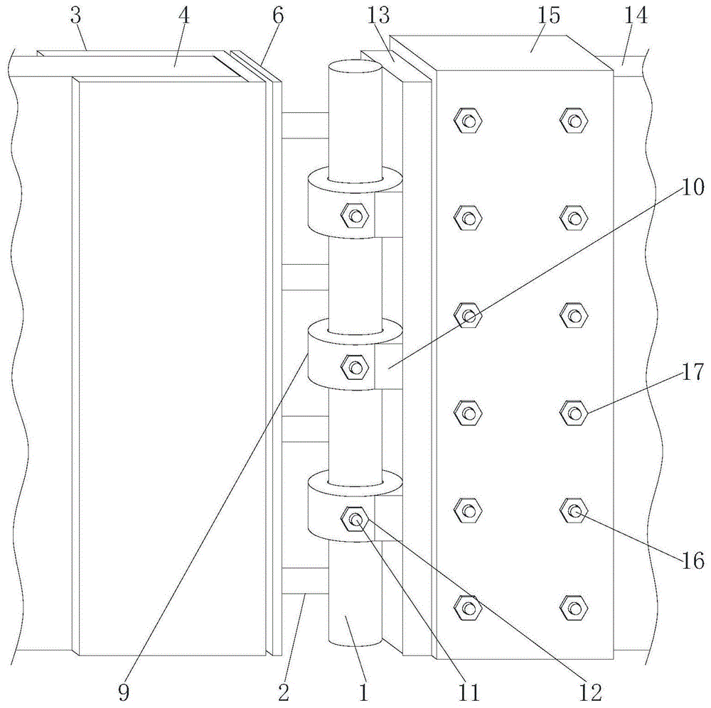 一种混凝土墙与砌体结构接触面处理用连接结构的制作方法