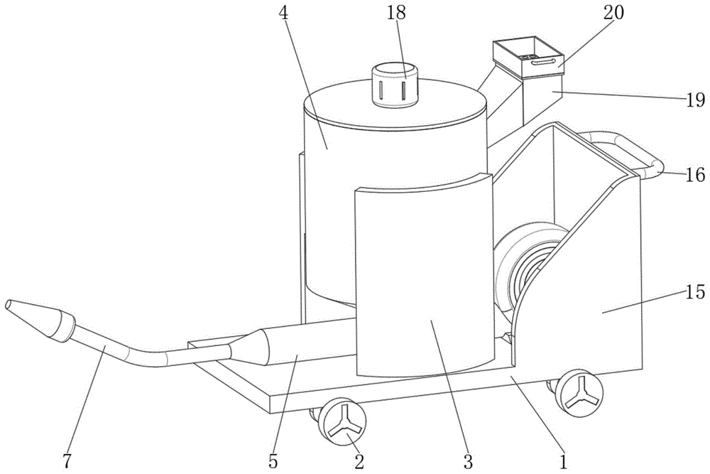 一种建筑混凝土加工喷射机的制作方法