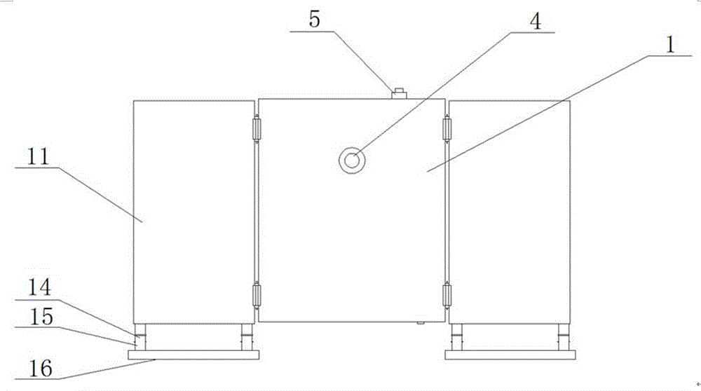 一种电梯维修用安全防护围栏的制作方法