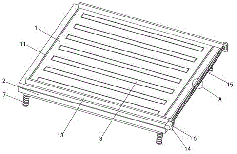 一种建筑施工用上料平台的制作方法