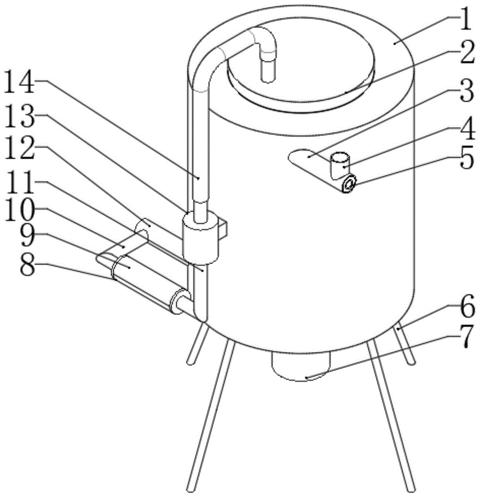 一种节能型立式热水锅炉的制作方法