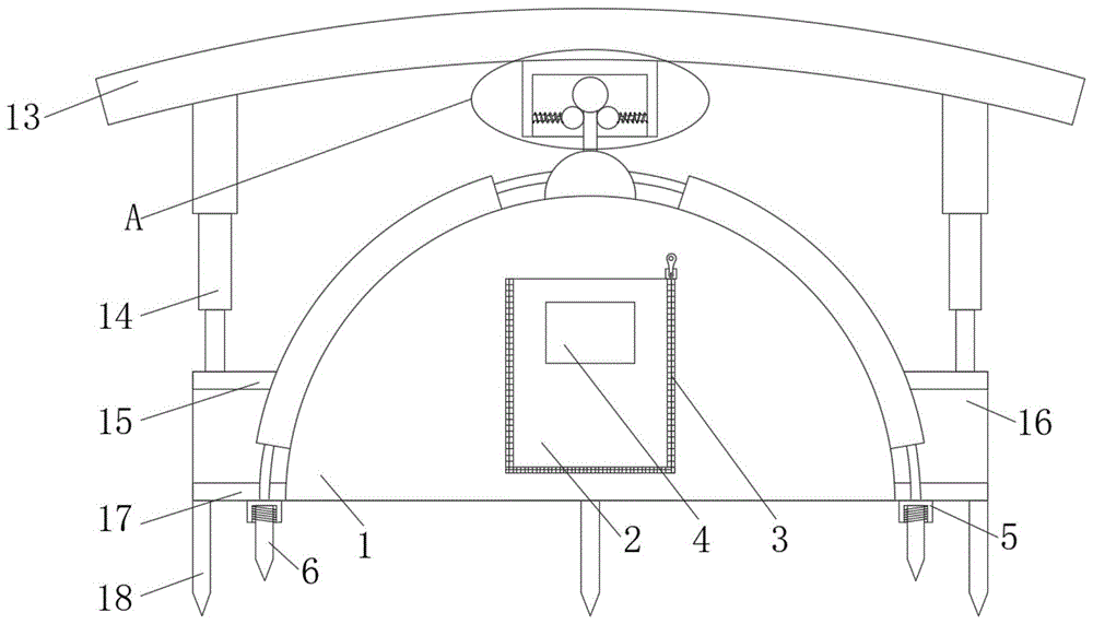 一种具有防护功能的帐篷的制作方法