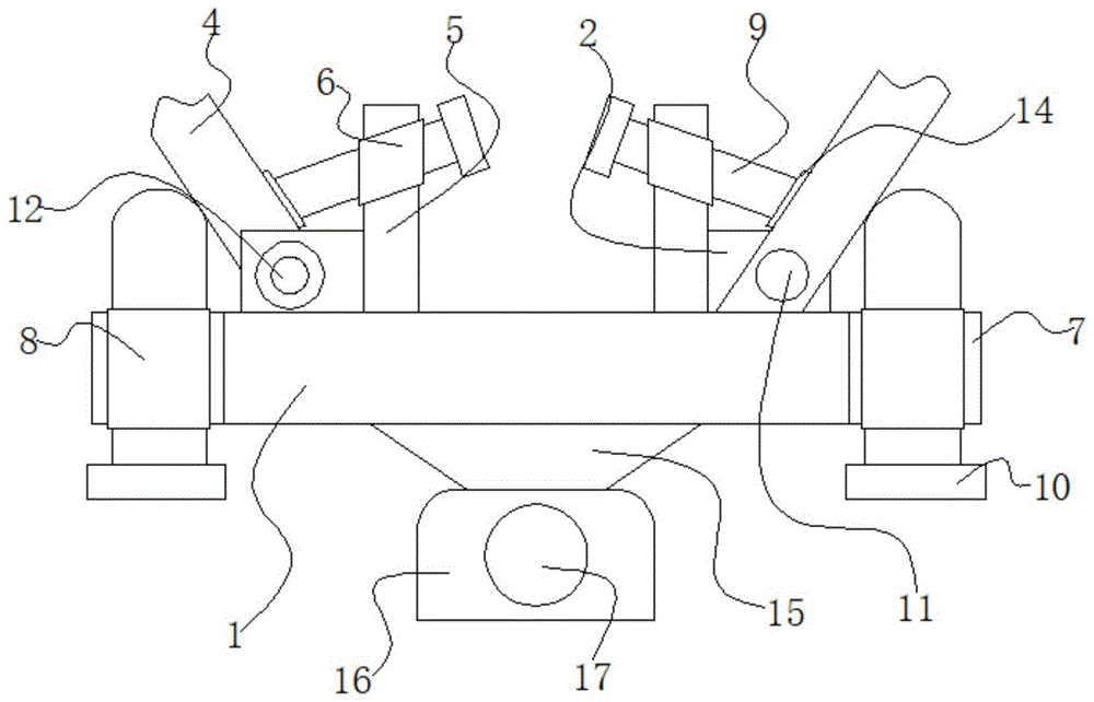 一种建筑用钢结构可变角网架的制作方法