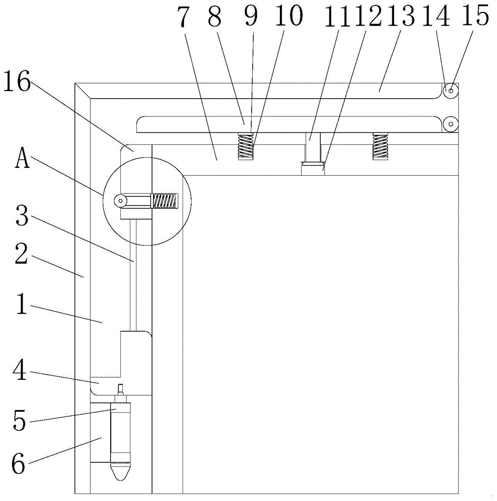 一种智能建筑门窗的拼接装置的制作方法