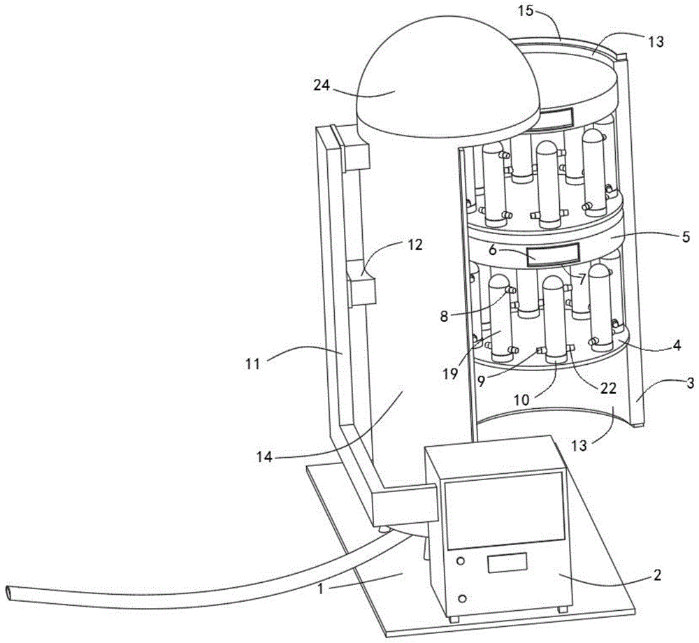 一种丙烯酸酯空塔蒸馏装置的制作方法