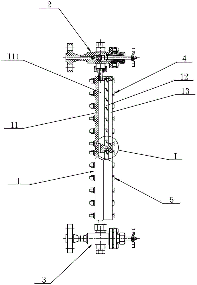 高压玻璃板液位计的制作方法