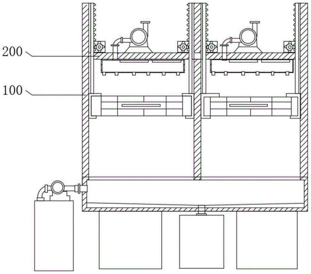 一种餐具加工用摆放架的制作方法