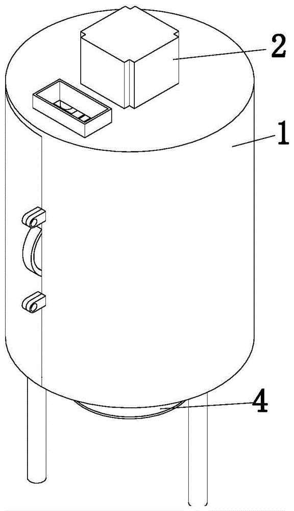 一种黄颡鱼鱼苗饲料投喂装置