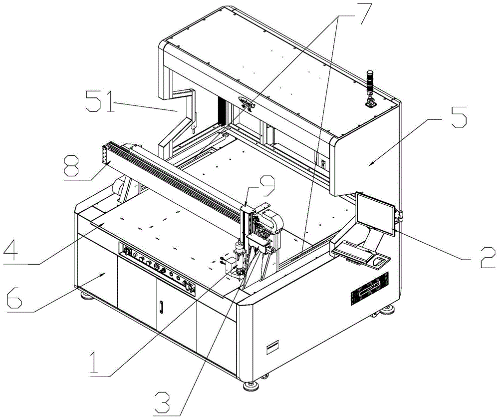 一种基于3D轮廓扫描仪的点胶机的制作方法