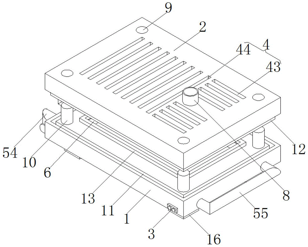 一种汽车天窗模具成型冷却装置的制作方法