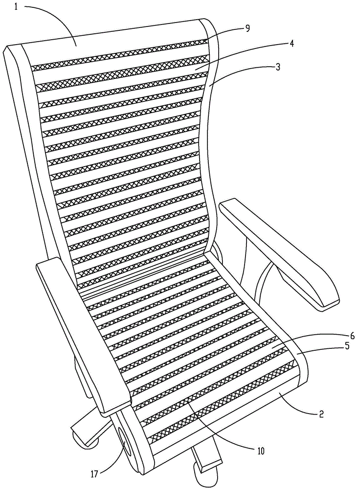 一种具有石墨烯发热功能的座椅的制作方法