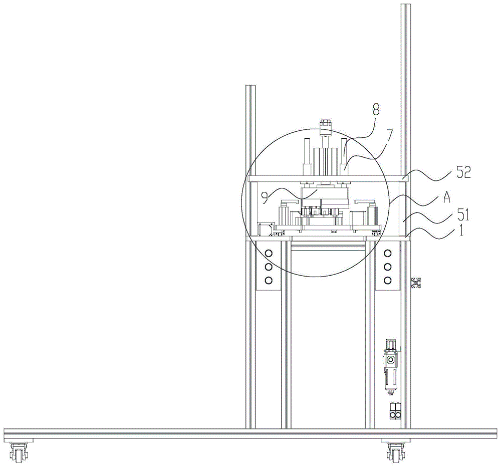 一种顶压压保险盖装置的制作方法