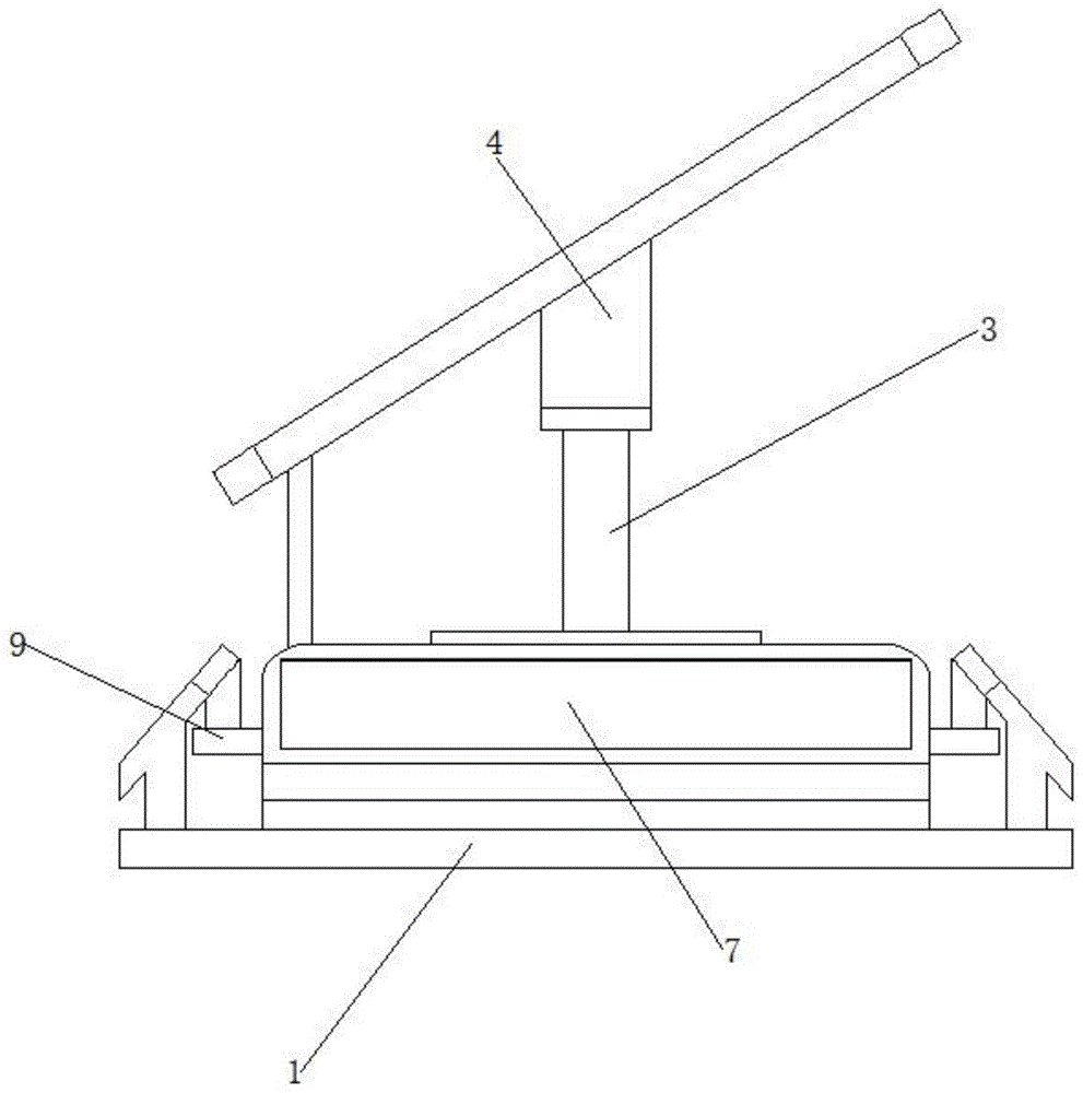 一种具备自动追光的太阳能电池板的制作方法