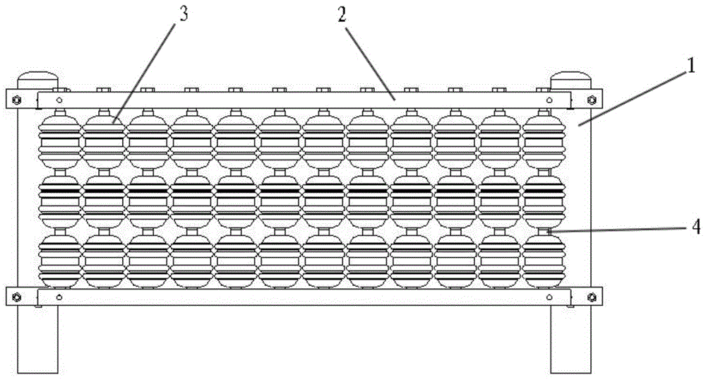 一种弹性转子交通防撞护栏的制作方法