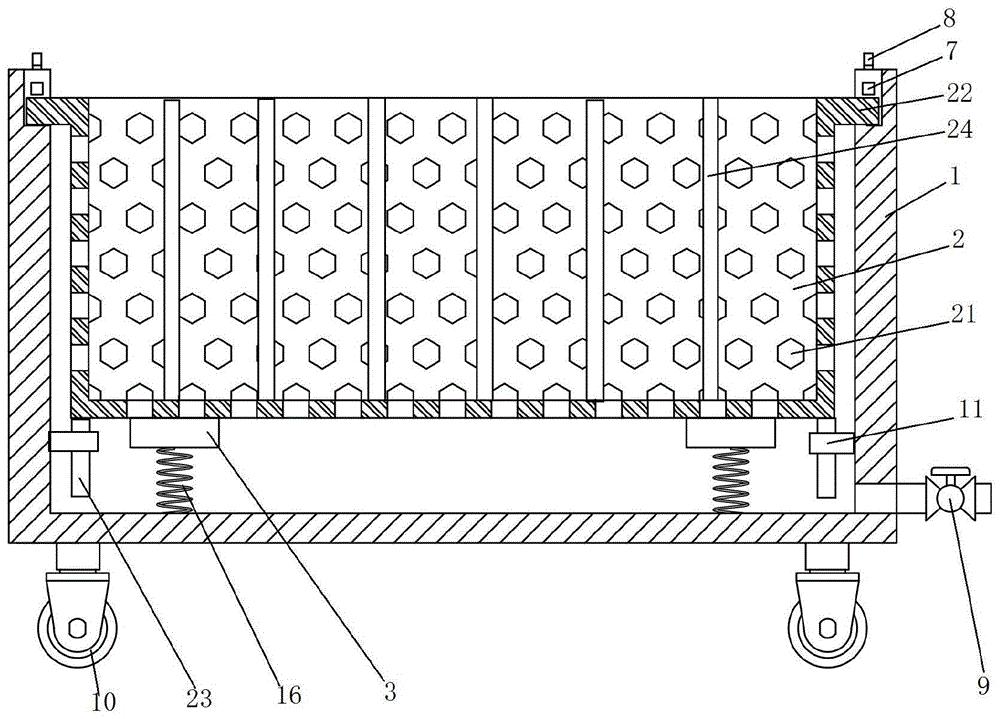 一种扦插枝条浸泡生根用的辅助装置的制作方法