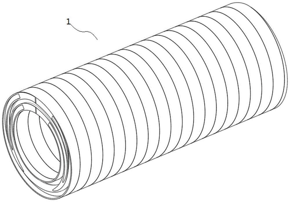 一种缠绕截面为工字形的缠绕管的制作方法