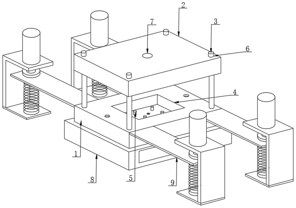 一种具有水冷效果的模具模架的制作方法