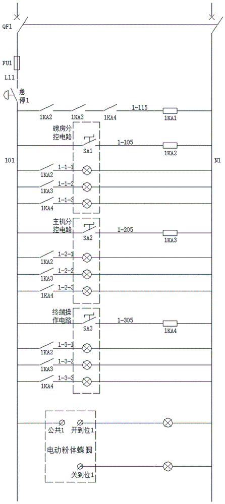 一种搅拌机粉料卸料口远程控制锁装置的制作方法