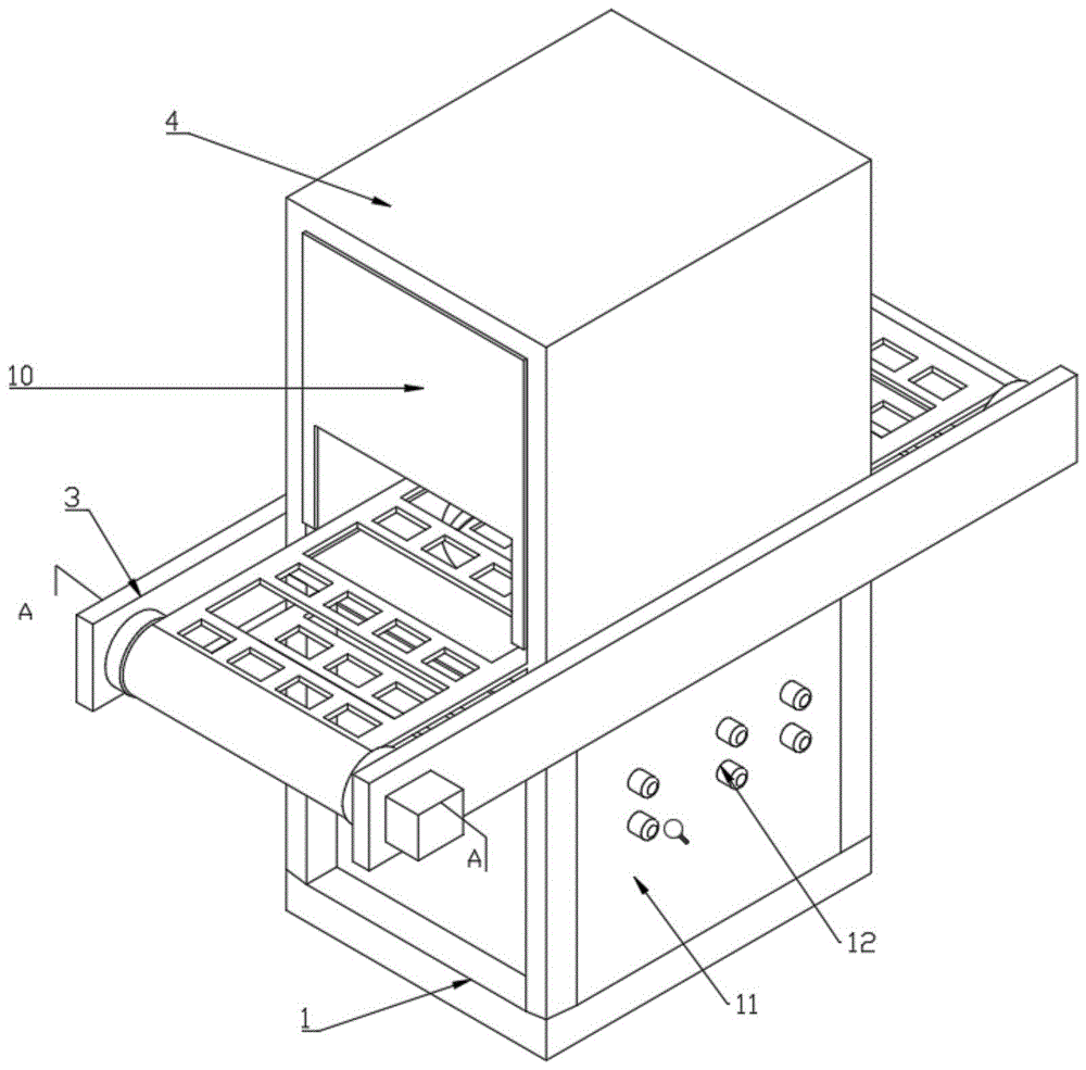 一种适用金属平板印刷的节能型LEDUV固化装置的制作方法