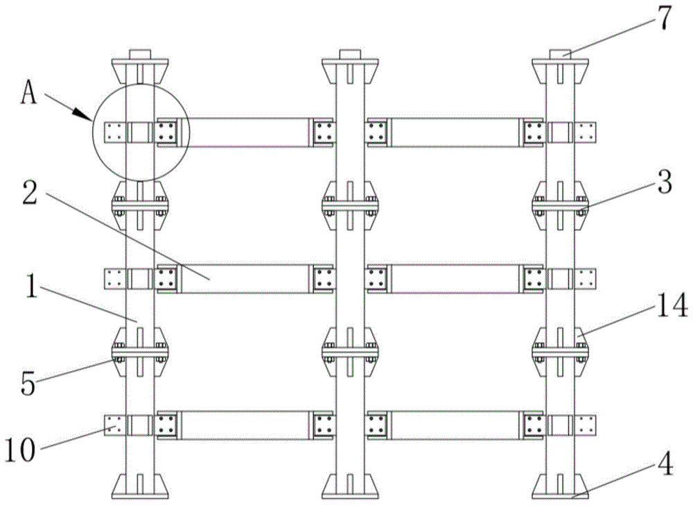 一种装配式钢结构框架体系的制作方法