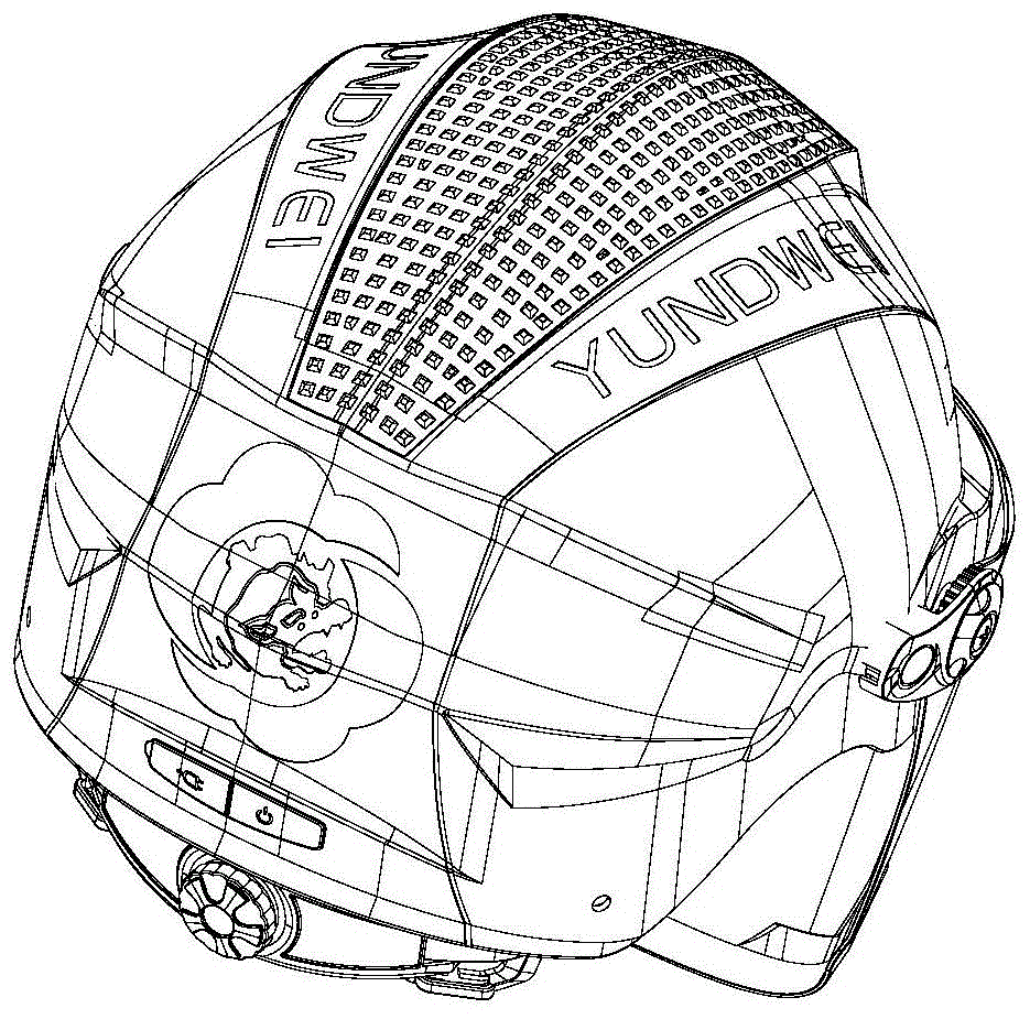智能头盔的制作方法