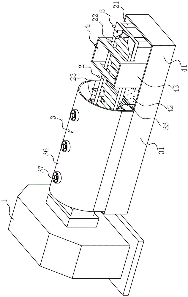 铝型材挤压机用水冷装置的制作方法