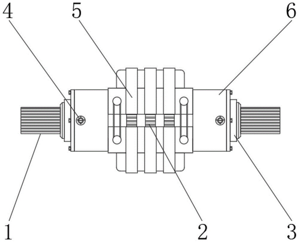 一种分体式链轮轴的制作方法