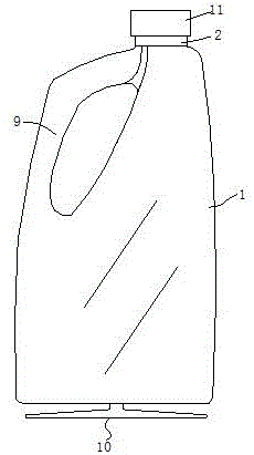 一种新型洗涤剂瓶的制作方法