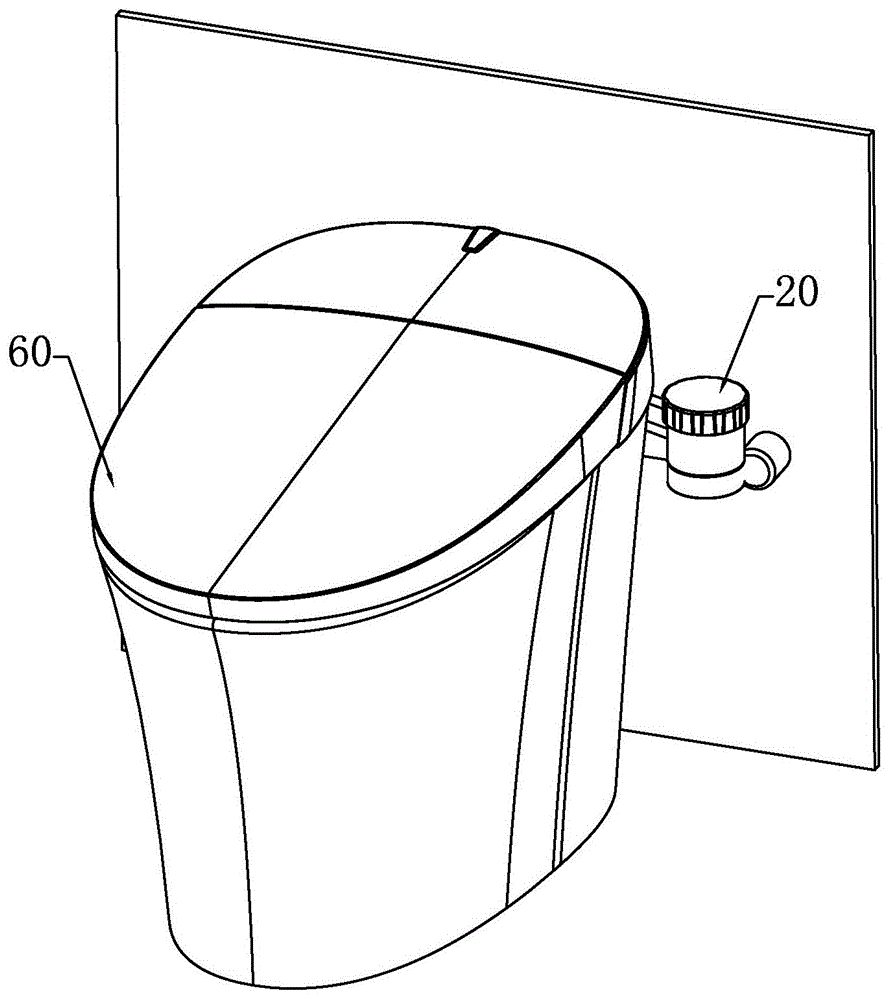 一种马桶供液装置的安装结构的制作方法