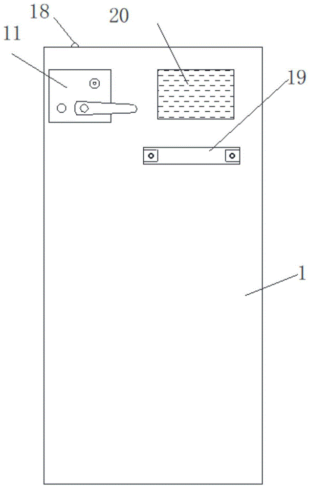 一种一体化电磁锁微动门板的制作方法