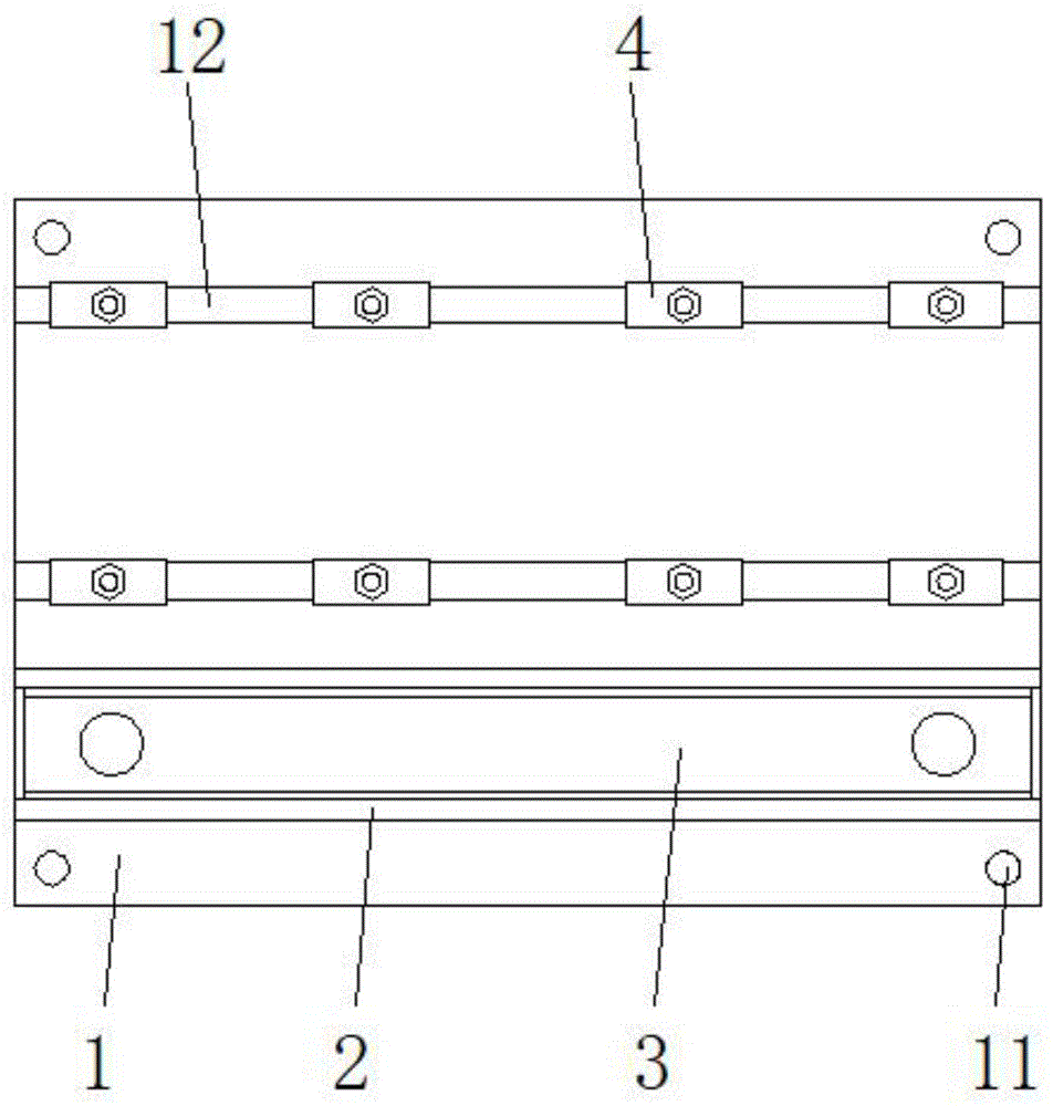 一种机械工程机电一体化设备线缆卡接板构的制作方法