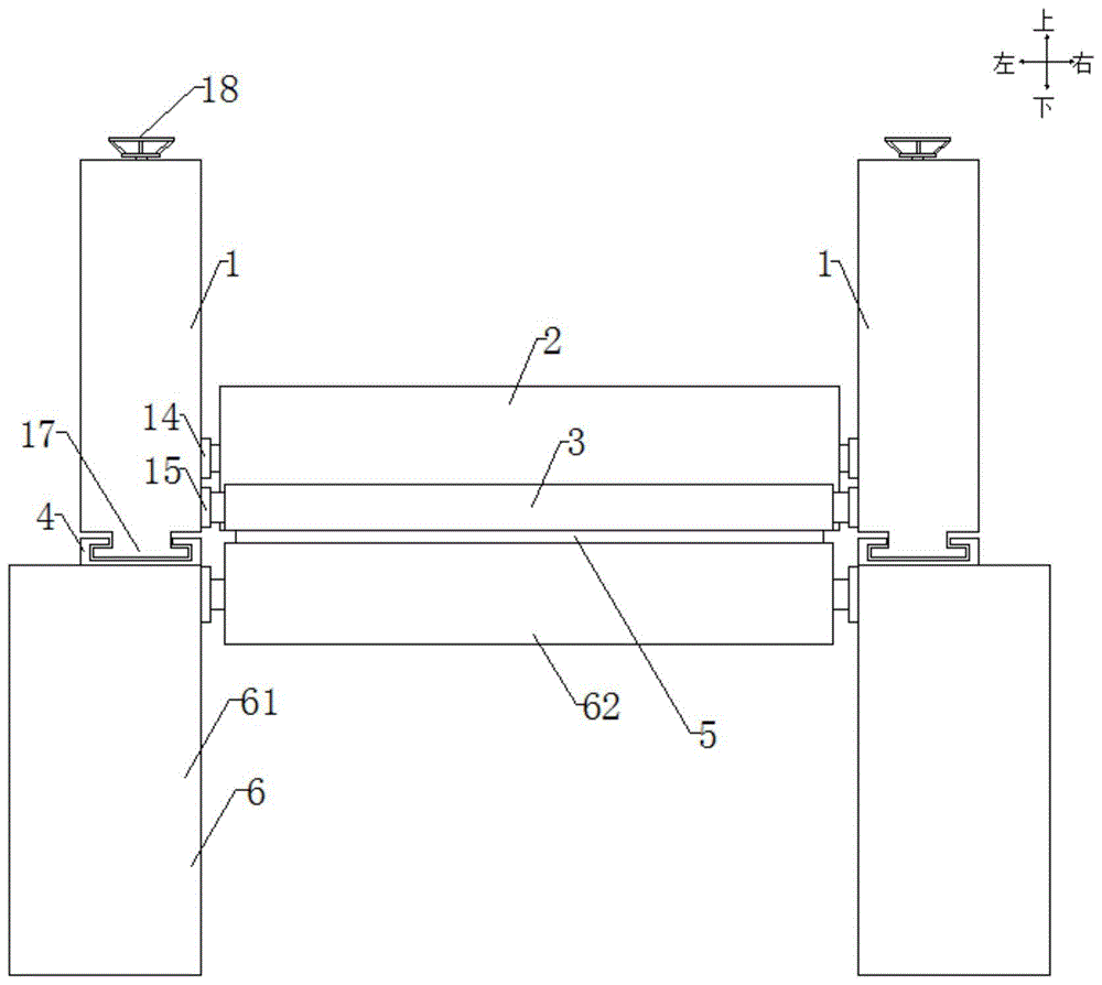 一种光固化用内衬软管碾胶装置的制作方法