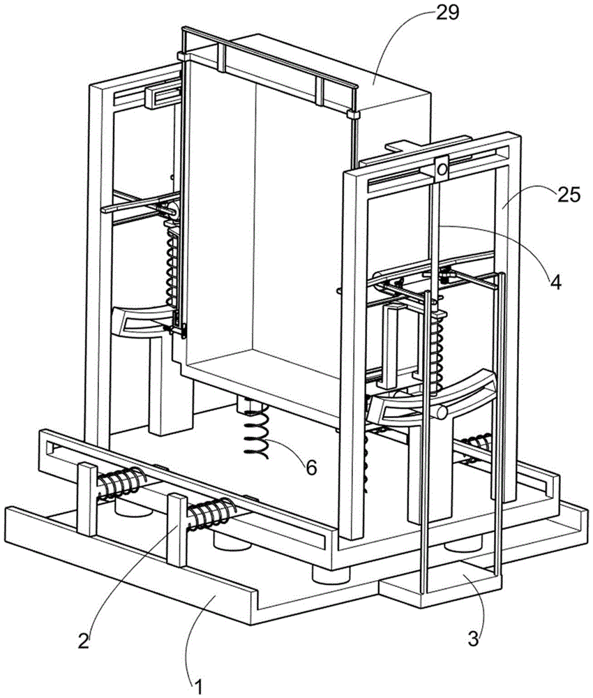 一种具有防倾倒功能的室内高压配电柜抗震架的制作方法