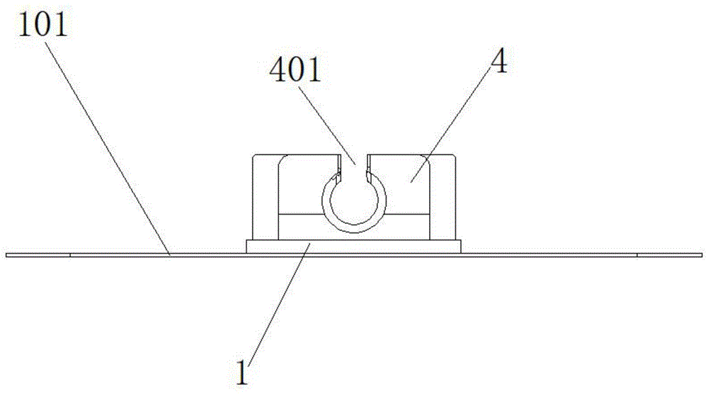 一种连续肾脏替代疗法床旁血透导管固定器