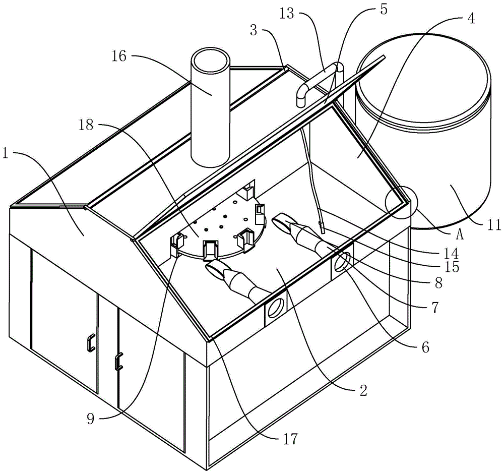 用于指甲油的灌装封盖操作工位的制作方法