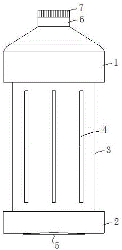 一种洗涤剂瓶的制作方法