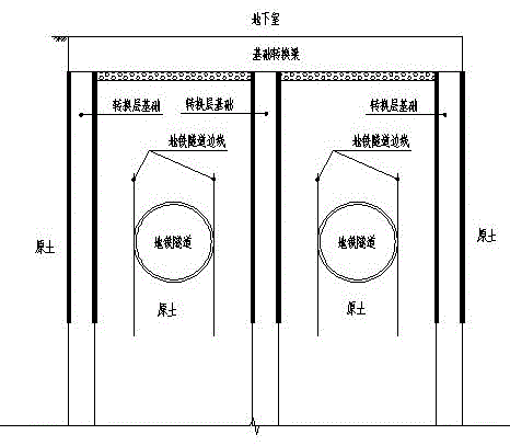 一种用于地铁隧道的桩基础减振降阻结构及其设计方法与流程