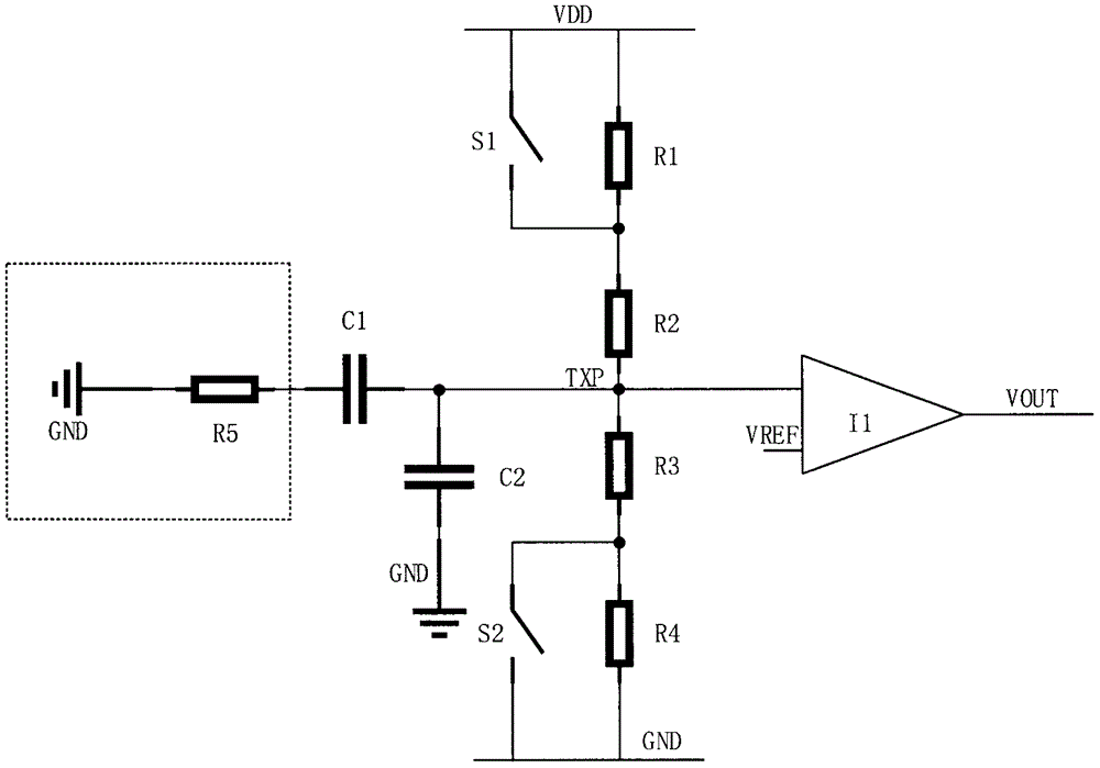 终端阻抗检测电路的制作方法