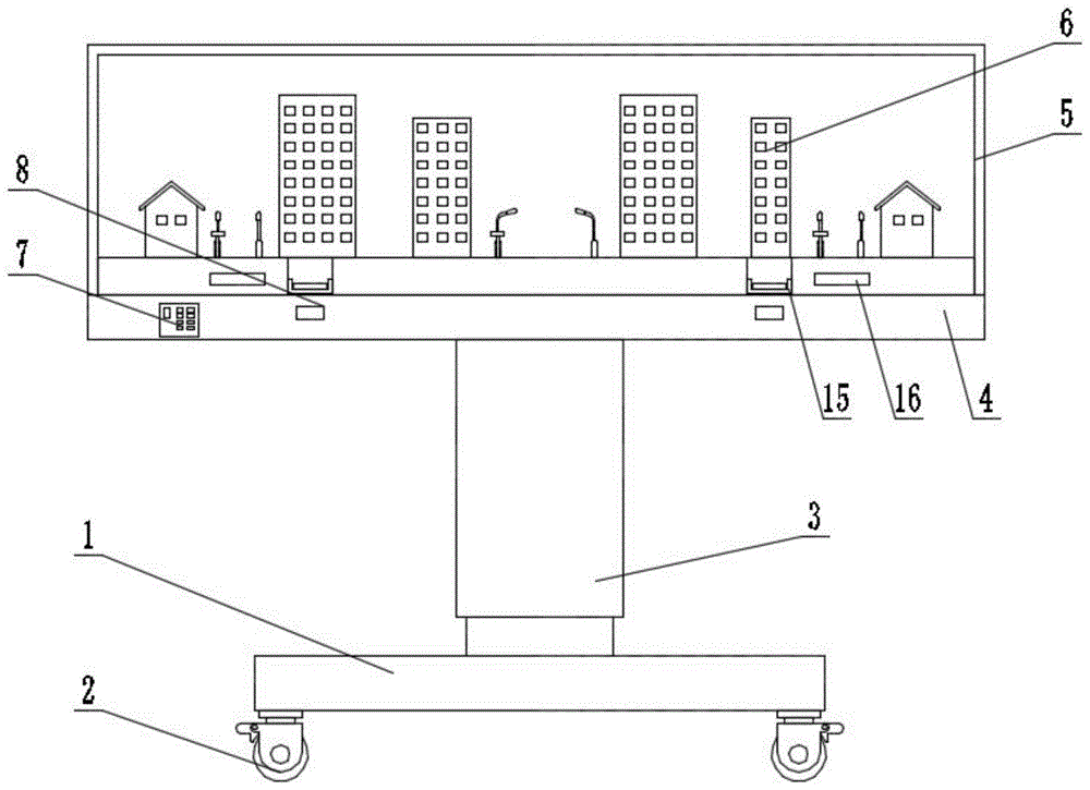 一种建筑规划用模块演示装置的制作方法