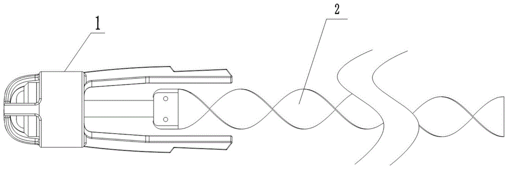 双层螺旋纽带及双层扰流装置的制作方法