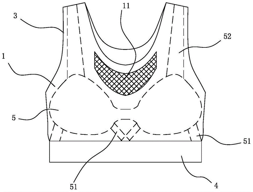 一种穿着稳固的运动内衣的制作方法