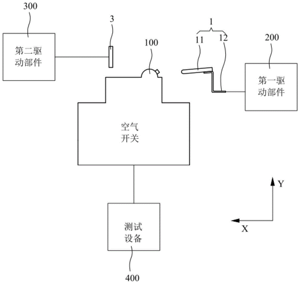 一种空气开关检测装置以及空气开关寿命试验仪的制作方法