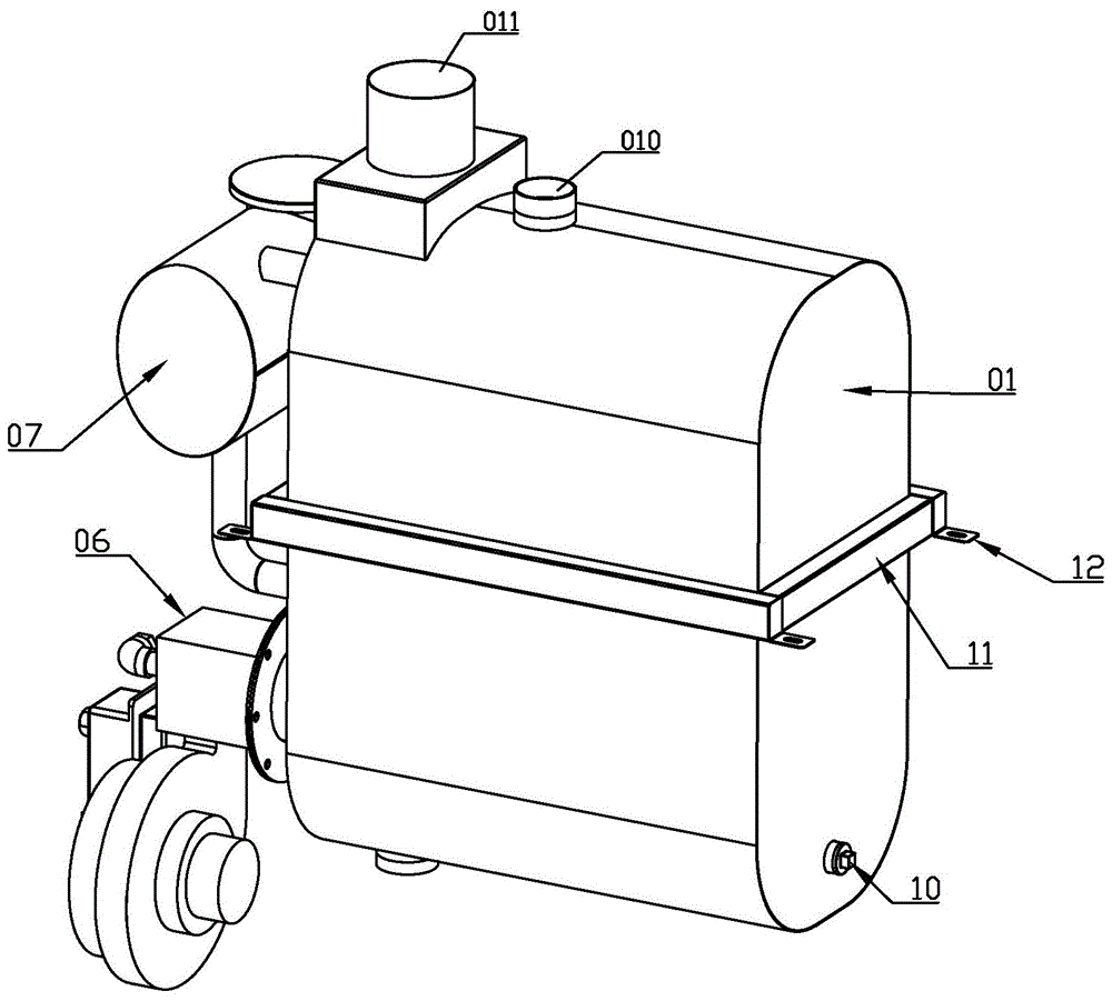 一种蒸汽火管箱及蒸汽发生器的制作方法