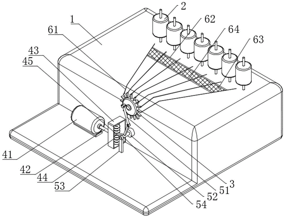 一种电脑织机的调线器的制作方法